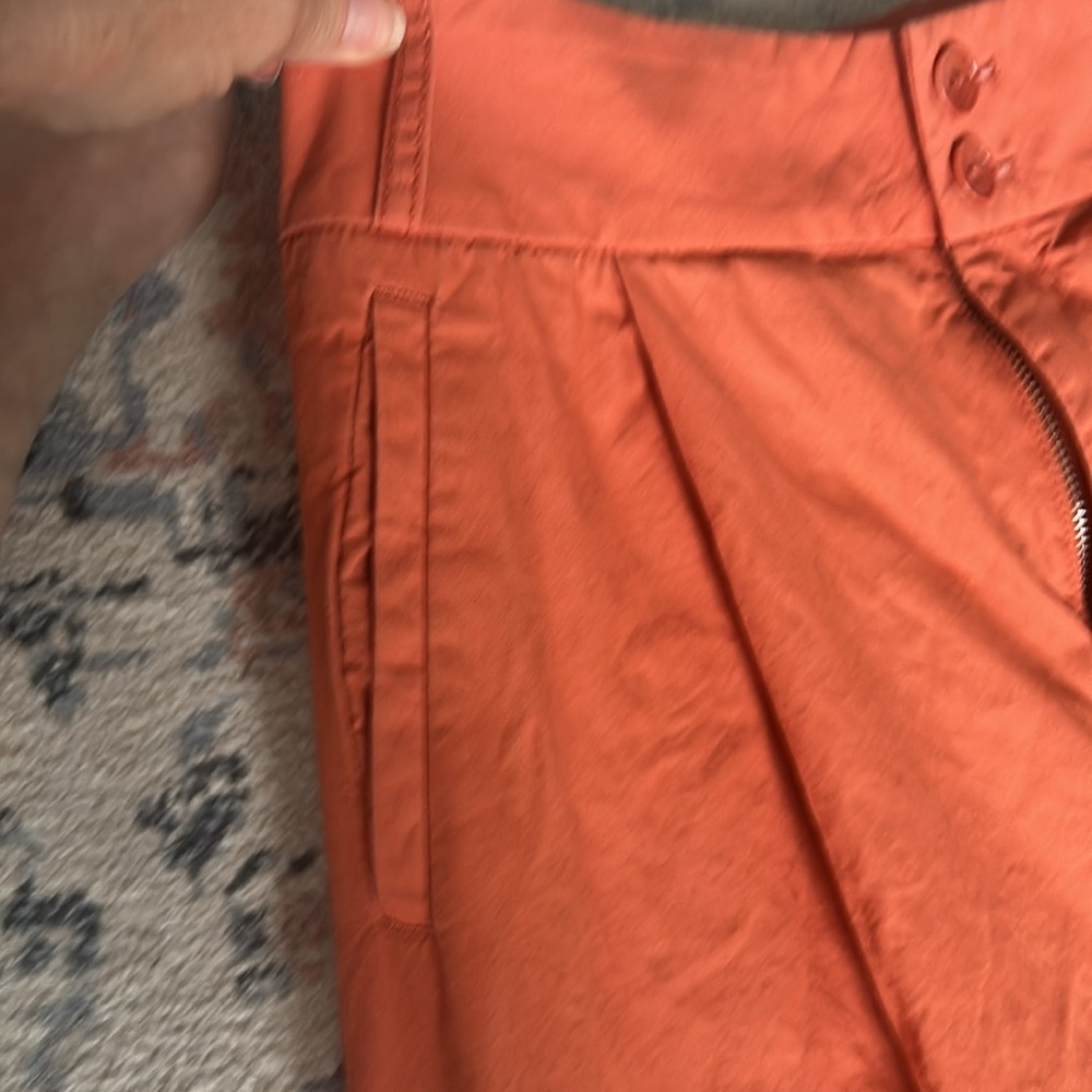Anthropologie Terracotta Trousers size 6 - Picture 2 of 7